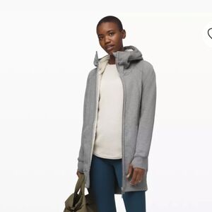 Lululemon Athletica Scuba Sherpa Long Hoodie Size 8